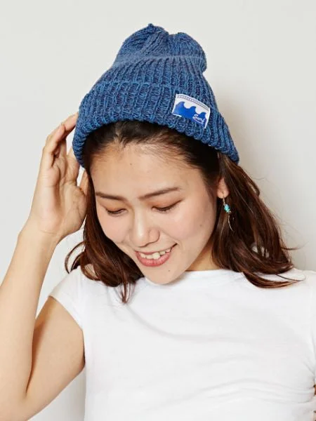 Wave Surf Cotton Knit Beanie