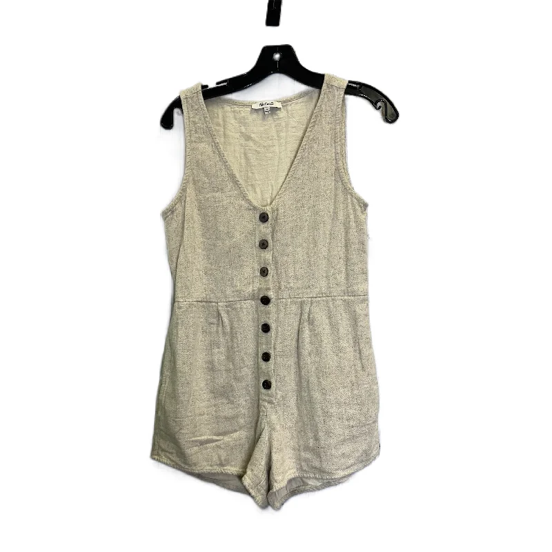 Romper By Madewell In Cream, Size: 0