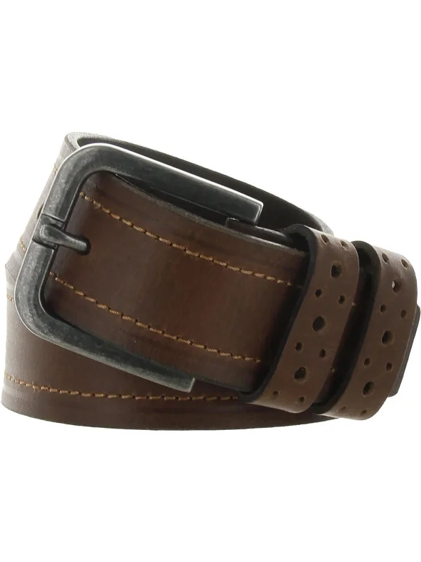 Bartack Mens Leather Office Dress Belt