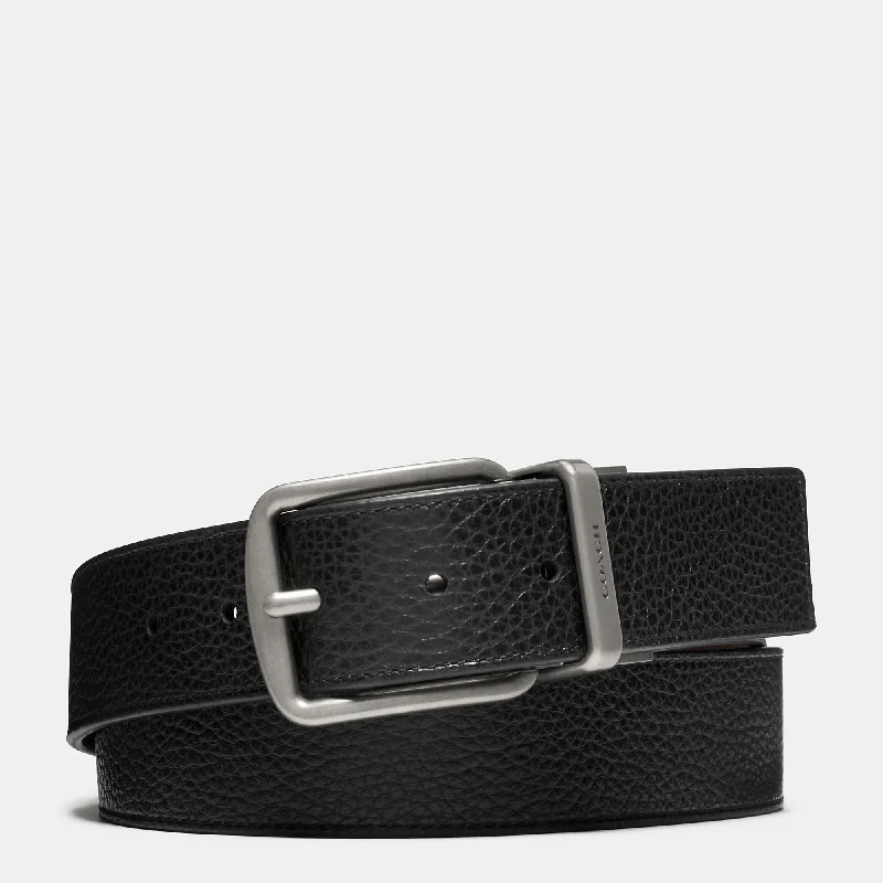 Coach Outlet Harness Buckle Cut To Size Reversible Belt, 38 Mm